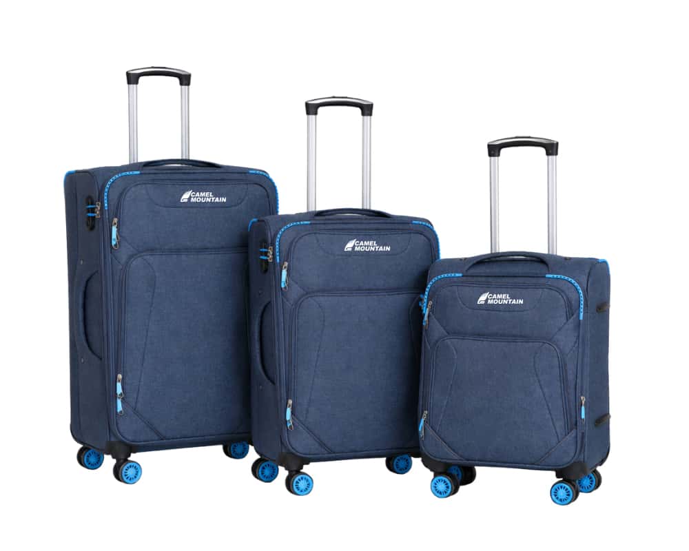 Cosmos DLX 3-Piece Luggage Set: 20", 24" and 28"