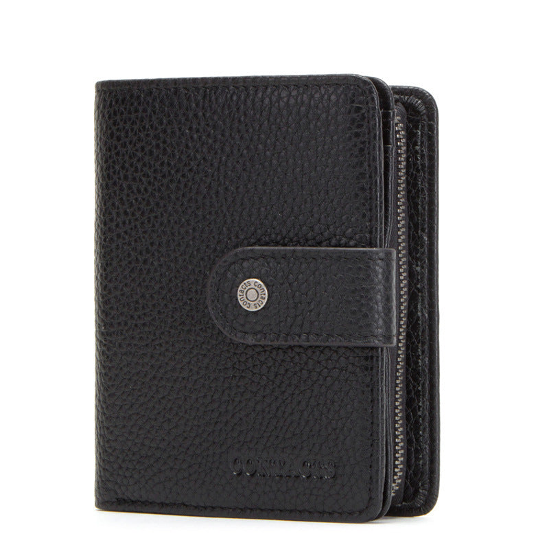 The Exoris™ Fusion Leather Wallet – Compact and Stylish