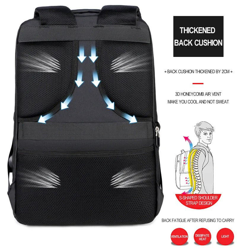 The Insert™ Pro Backpack by Camel Mountain – 22L, Fits 17" Laptop