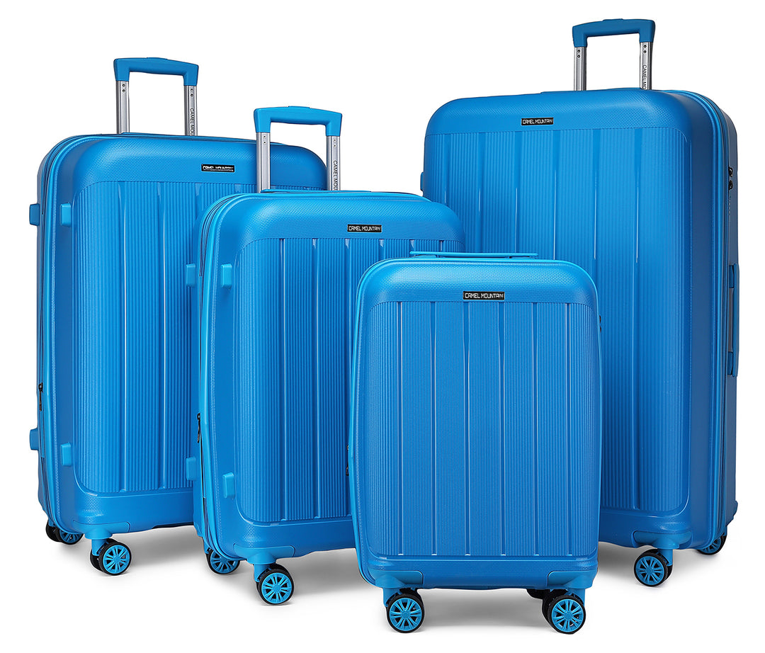 Camel Mountain® Infinity Set Of Four 20 Inch 24 Inch 28 Inch and 32 Inch luggage set