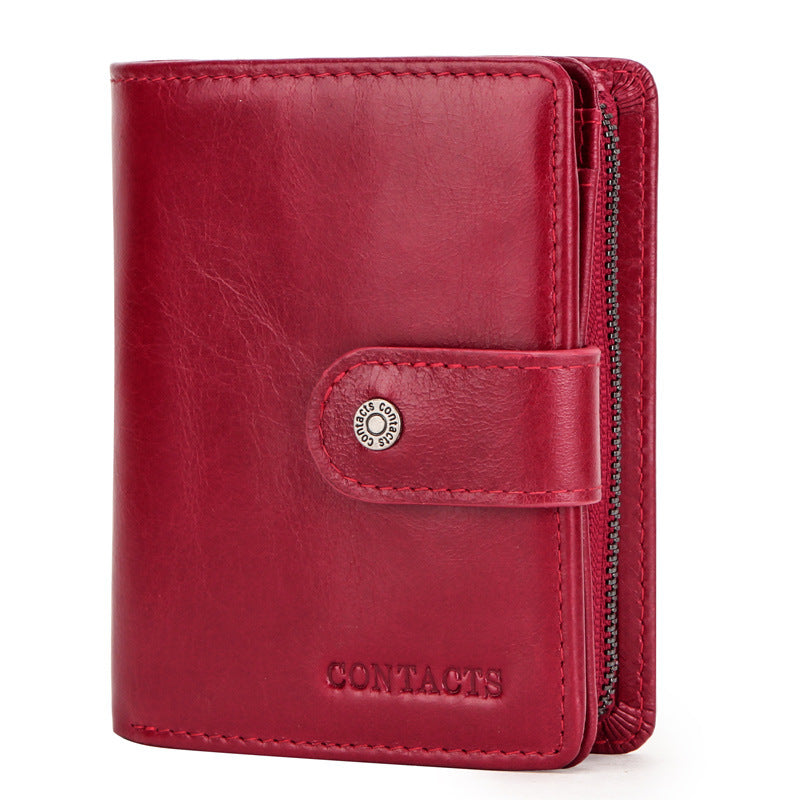 The Exoris™ Fusion Leather Wallet – Compact and Stylish