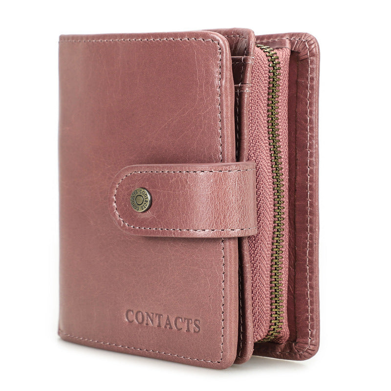 The Exoris™ Fusion Leather Wallet – Compact and Stylish