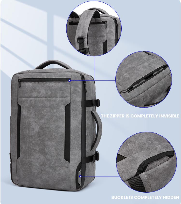 The Auronis™ Plus Backpack by Camel Mountain – 25L, Fits 17" Laptop