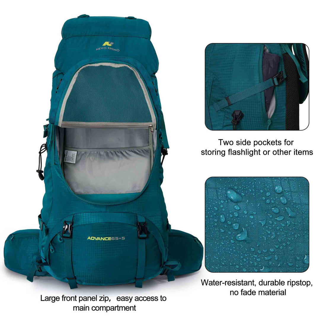 The Kryos™ Ultra Backpack by Camel Mountain – 70L, Perfect for Outdoor Adventures