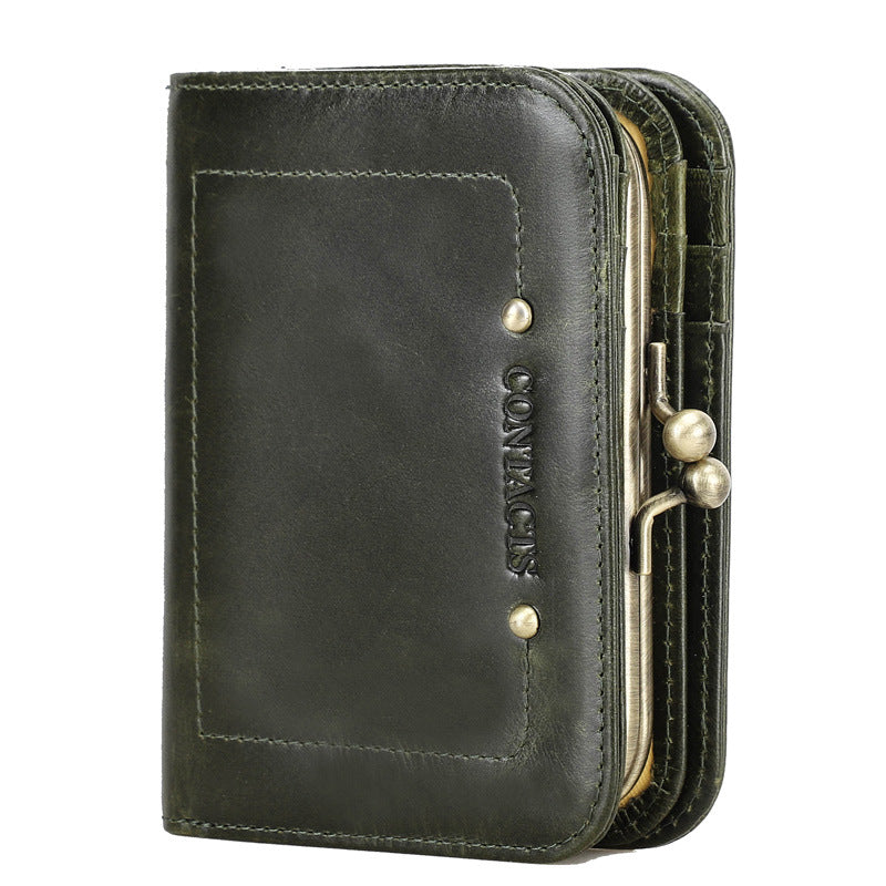 The Celora™ Edge Leather Wallet – Compact and Secure