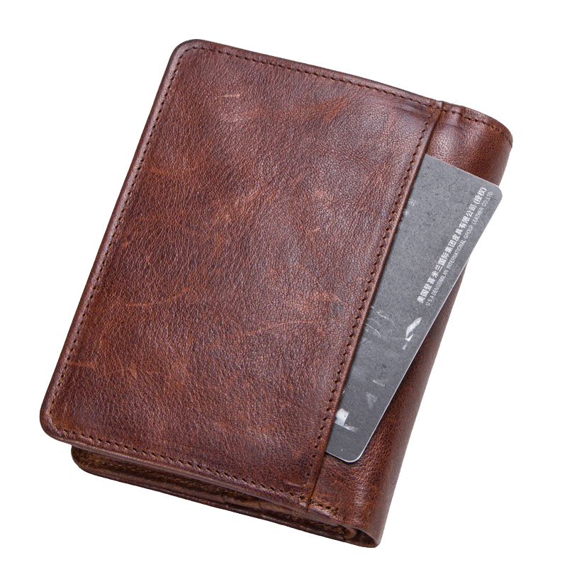 The Exoris™ Fusion Leather Wallet – Compact and Stylish