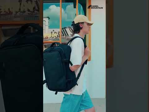 The Auronis™ Plus Backpack by Camel Mountain – 25L, Fits 17" Laptop