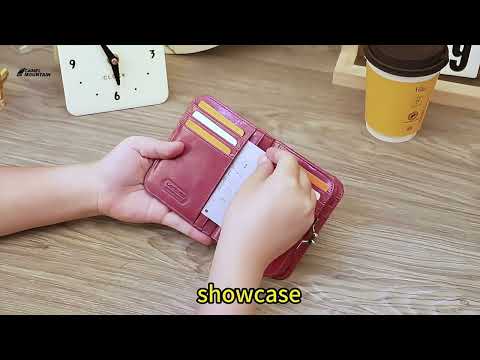 The Celora™ Edge Leather Wallet – Compact and Secure