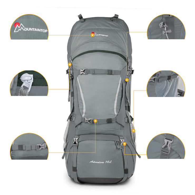 Mountaintop adventure clearance 70l